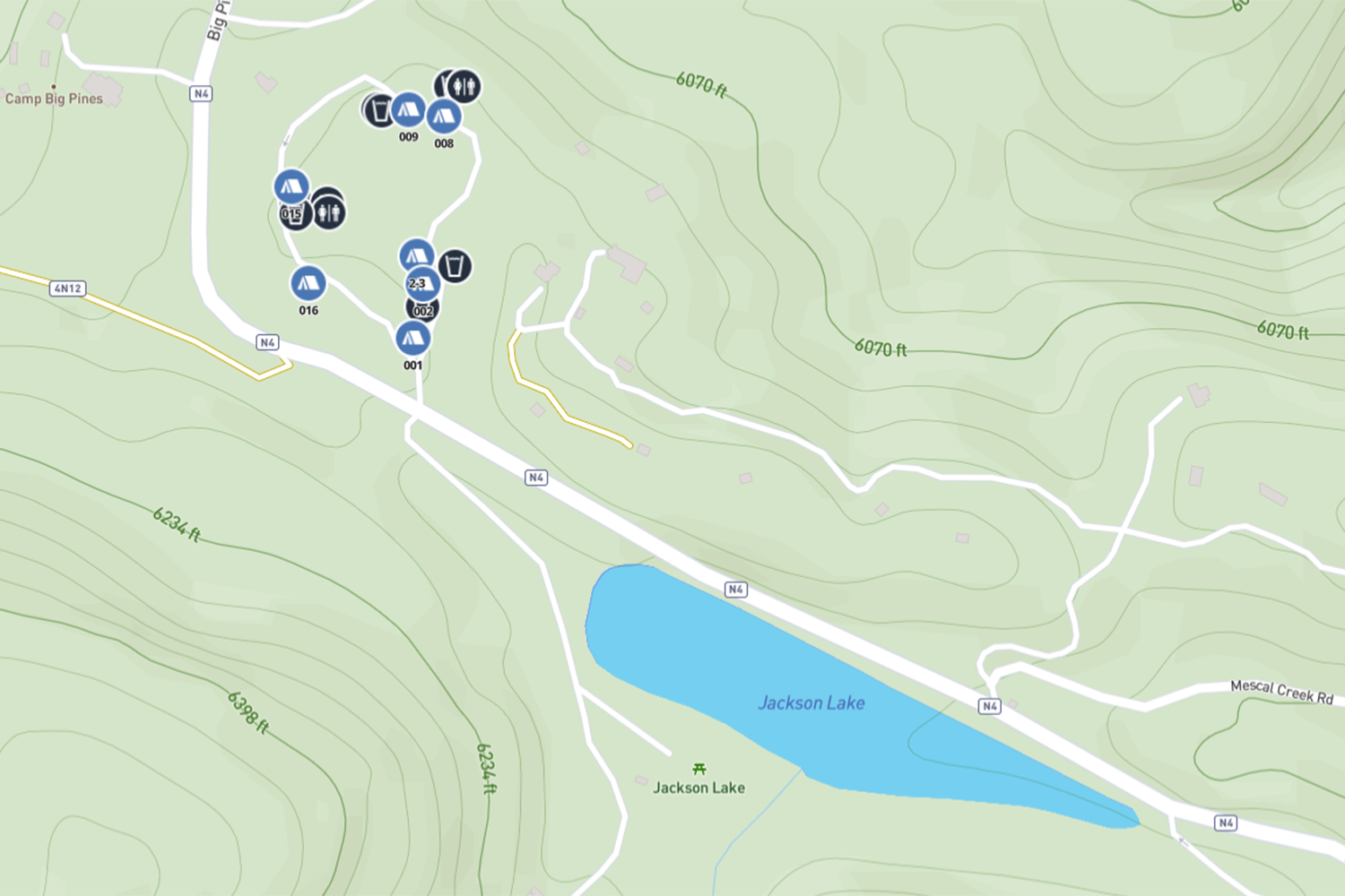 Table Mountain Campground Map Matttroy